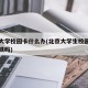 北京大学校园卡什么办(北京大学生校园卡可坐地铁吗)